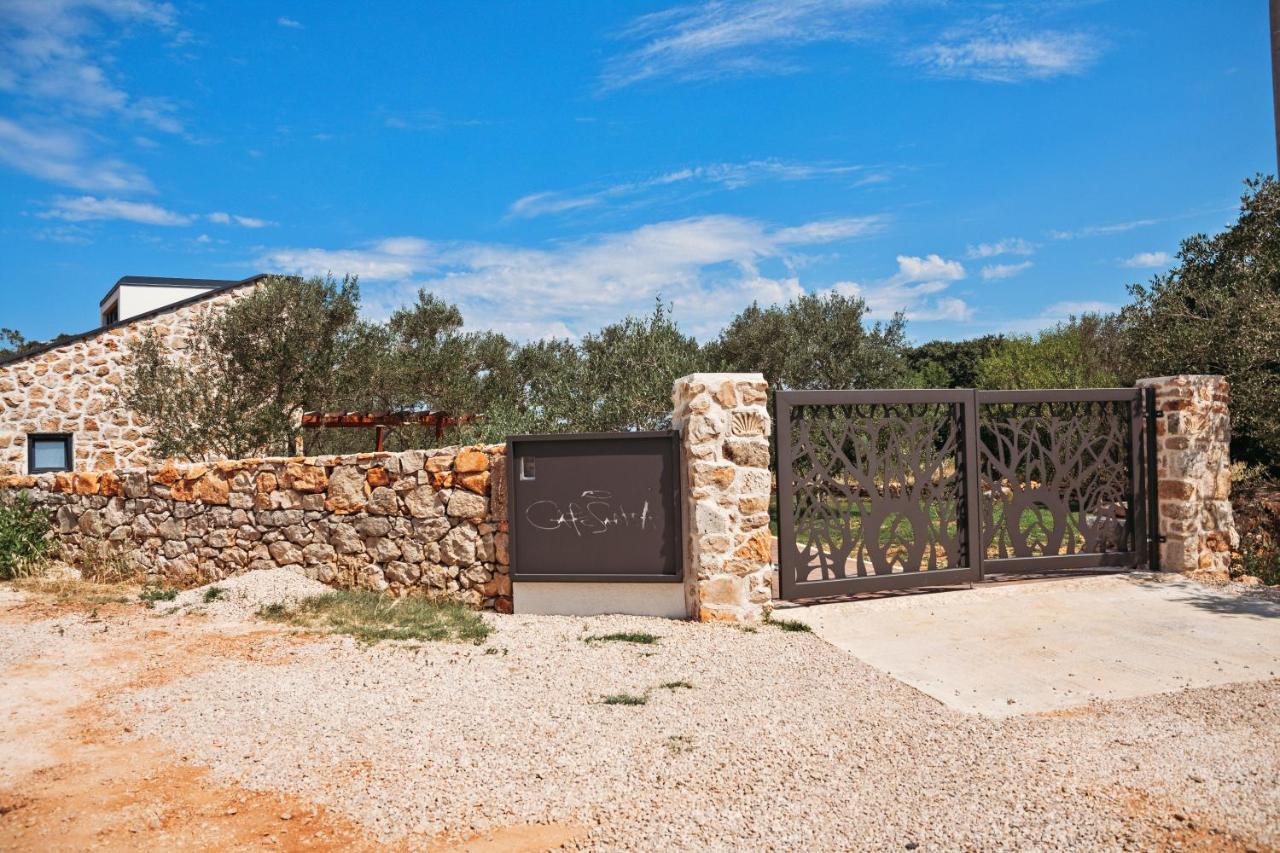 Villa Capesanta Atraktivna Kamena Kucica Lukoran Esterno foto